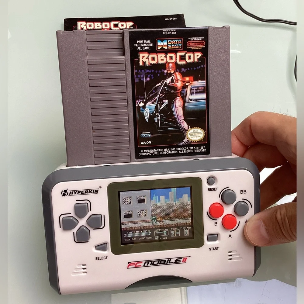 NES FC Mobile II Handheld Console For Nintendo NES Games Hyperkin In Box